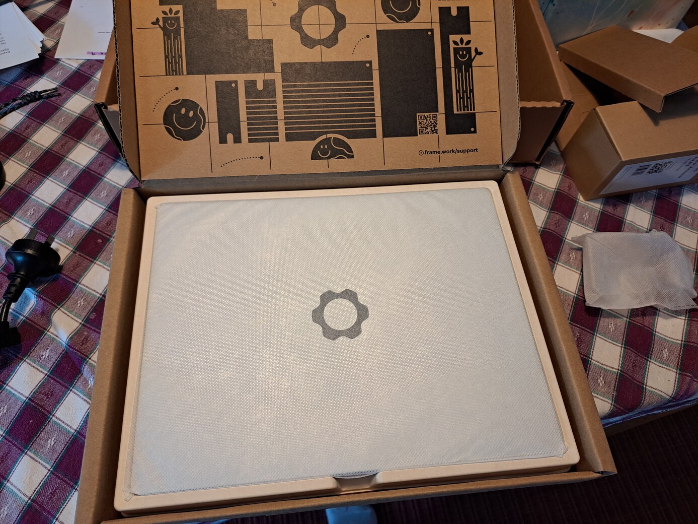 Opening the box
